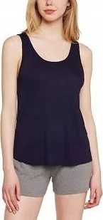 TOMMY HILFIGER TOP GRANATOWY WZÓR M 2Z3G6_E* - Koszulki i topy damskie - miniaturka - grafika 1