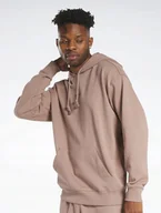 Bluzy męskie - REEBOK BLUZA Z KAPTUREM MĘSKA BRĄZOWA HAFT S WŁE TŁA - miniaturka - grafika 1