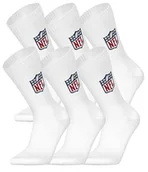 Kimona, stroje i obuwie - NFL Unisex Shield Crew Socks skarpety sportowe (6 sztuk) - miniaturka - grafika 1
