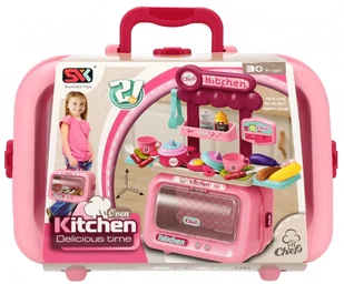 KUCHNIA AKC 2W1 27X19X15 MC WALIZKA 12/24 - Zabawki AGD - miniaturka - grafika 1