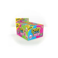 Gumy do żucia, lizaki, dropsy - GUMA W ROLCE CRAZY ROLL (18G) 24SZT - miniaturka - grafika 1