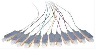 BKT-ELEKTRONIK Pigtail BKT SC/PC OM3 easy strip 12 color set 2m 22QP320C.2 - Pigtaile światłowodowe - miniaturka - grafika 1