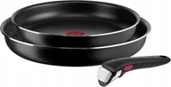 Zestawy garnków i patelni - Zestaw patelni 24/28cm TEFAL Ingenio Easy Cook & Clean + rączka 3 el. - Tefal - miniaturka - grafika 1