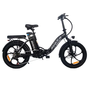AVAKA BZ20 PLUS Electric Bike Foldable 20*3 0 Inch Fat Tires 500W Brushless Motor 25Km/h Max Speed 48V 18 2Ah Battery 100Km Ran - Rowery elektryczne - miniaturka - grafika 1