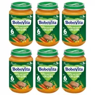 Dania dla dzieci - BoboVita Zupka warzywna z cielęciną po 6 miesiącu zgrzewka 6 x 190 g - miniaturka - grafika 1