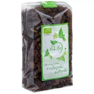BioLife 101BioLife Rodzynki Sułtanki 1kg - BLFRODZSUL1KG - Zdrowa żywność - miniaturka - grafika 1