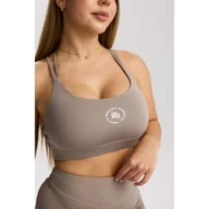 Bielizna sportowa damska - Stanik sportowy fitness Rough Radical Pure Flow Bra - miniaturka - grafika 1