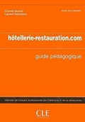 Książki do nauki języka francuskiego - Hotellerie restauration.com poradnik metodyczny - Chantal Dubois - podręcznik - miniaturka - grafika 1