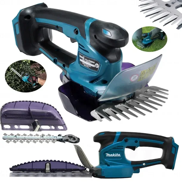 Akumulatorowe Nożyce Do Żywopłotu Sekator Do Trawy 2w1 18v Body Lxt 160mm