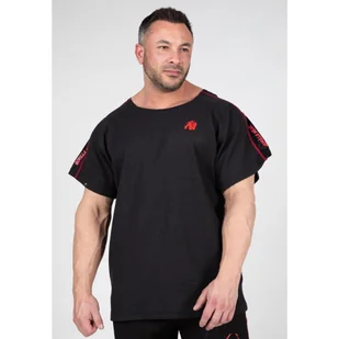 Buffalo Stary trening szkolny Top - Czarny/Czerwony /5XL - Koszulki sportowe damskie - miniaturka - grafika 1