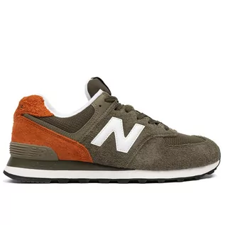 Buty sportowe męskie - Buty New Balance U574AGG - brązowe - grafika 1