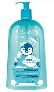 Bioderma Moussant łagodny żel myjący do włosów i ciała  dla dzieci 1000ml - Balsamy i oliwki dla dzieci - miniaturka - grafika 1