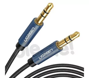 UGREEN Kabel mini jack 3,5mm Aux 2m niebieski - Kable USB - miniaturka - grafika 2