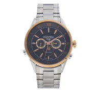 Zegarki męskie - Zegarek ROAMER - Superior Moonphase 508821 47 53 50 Silver - miniaturka - grafika 1