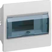 Rozdzielnie elektryczne - OSPEL IC2-Rozdzielnica-1x8M-p-t-IP40-drzwi-transparentne VR108TP - miniaturka - grafika 1