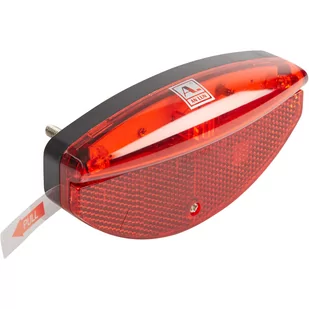 Lampka LED rowerowa Anlun tylna na baterie 80 mm - Lampki rowerowe - miniaturka - grafika 1