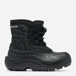 Śniegowce chłopięce wodoodporne Columbia Youth Powderbug Snowlite Lace 2103521010 33 (2US) Czarne (195981560657) - Buty dla chłopców - miniaturka - grafika 1