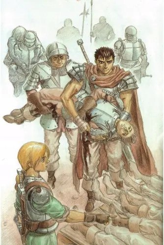 Plakat Anime Manga Berserk b_023 A2 (custom)