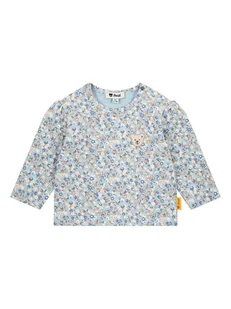 Steiff Koszulka w kolorze błękitno-beżowym - Kaftaniki dla niemowląt - miniaturka - grafika 1