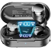 Słuchawki - Tozo T12S Black - miniaturka - grafika 1