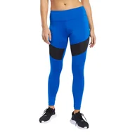 Spodnie sportowe damskie - Spodnie do biegania damskie Reebok Wor Mesh Tight - miniaturka - grafika 1