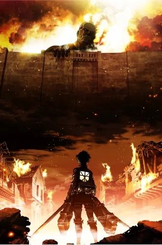 Plakat Anime Attack on Titan aot_000 A1+ (custom)