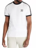 Koszulki męskie - Adidas, Koszulka męska sportowa 3-STRIPES Tee, IA4846, Biała, Rozmiar L - miniaturka - grafika 1