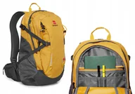 Plecaki szkolne i tornistry - Lekki Pojemny Plecak Szkolny Campus Mullaco 30 Wentylowany Żółty - miniaturka - grafika 1