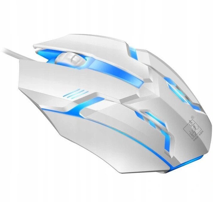 CMStorm Klawiatura i mysz LED Biała Podświetlana Gamingowa 0004B06