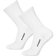 Skarpetki sportowe męskie - Skarpetki MAMMUT Everyday Crew Socks 3-Pack white-black EU 39-41 - miniaturka - grafika 1