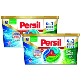 Persil Kapsułki do prania 4 w 1 Discs Against Bad Odors 56 szt - Środki do prania - miniaturka - grafika 1