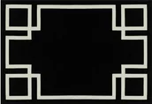 Dywany - Carpet Decor Dywan łatwoczyszczący Hampton Black - miniaturka - grafika 1