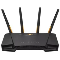Anteny Wi Fi - Wireless Router|ASUS|Wireless Router|3000 Mbps|Mesh|Wi-Fi 5|Wi-Fi 6|IEEE 802.11a/b/g|IEEE 802.11n|USB 3.1|1 WAN|4x10/100/1000M|Number of antennas 4|TUF-AX3000 - miniaturka - grafika 1