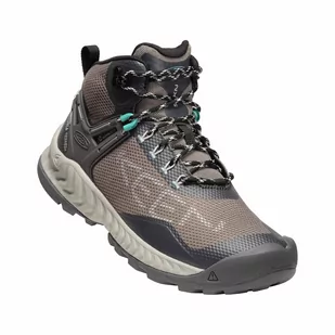 Buty trekkingowe damskie KEEN NXIS EVO MID WP - Buty trekkingowe damskie - miniaturka - grafika 4