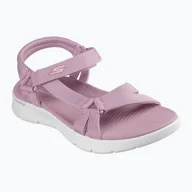 Sandały damskie - Sandały damskie SKECHERS Go Walk Flex Sandal Sublime - miniaturka - grafika 1