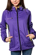 Kurtki damskie - Deproc Active Damska kurtka softshellowa z odpinanym kapturem, kurtka przejściowa, Windbreaker DOWNTON PEAK - miniaturka - grafika 1