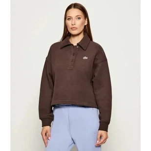 Lacoste Bluza Oversize fit - Bluzy damskie - miniaturka - grafika 1