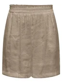Spodenki damskie - ONLY Szorty w kolorze beżowym - miniaturka - grafika 1