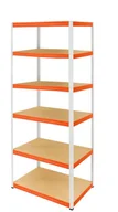 Szafy i regały magazynowe - Regał Helios magazynowy metalowy HWO_213X100X60_6_275 ilość półek 6 nośność 275 kg / Wamar-Sosenka - miniaturka - grafika 1
