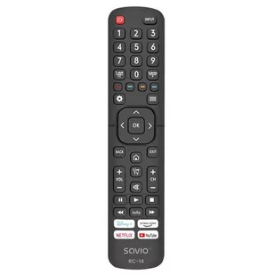 Pilot uniwersalny SAVIO RC-14 do telewizorów Hisense - Uchwyty do telewizora - miniaturka - grafika 1