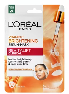L'Oreal Revitalift Clinical Vitamin C Serum-maska 28g - Maseczki do twarzy - miniaturka - grafika 1