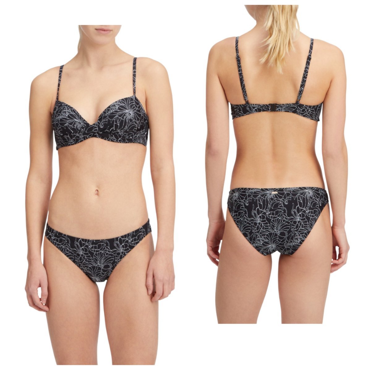 Strój kąpielowy dwuczęściowy Firefly Sarina Liner II 430658 r.44C