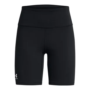Damskie Spodenki UNDER ARMOUR UA RIVAL 7IN SHORT 1386703-001 – Czarny - Spodenki damskie - miniaturka - grafika 1