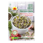 Nasiona na kiełki - Toraf Nasiona na kiełki GORCZYCA CZARNA Nas000350 - miniaturka - grafika 1