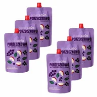 Koncentraty warzywne, przeciery - Owolovo Porzeczkowo Mus jabłkowo-porzeczkowy 200 g x 6 sztuk - miniaturka - grafika 1