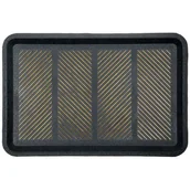 Wycieraczki - Ociekacz gumowy 40 x 80 cm złoty - miniaturka - grafika 1