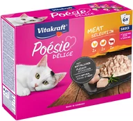 Mokra karma dla kotów - Vitakraft Poésie DéliSauce, saszetki, 6 x 85 g - Mix mięsny - miniaturka - grafika 1