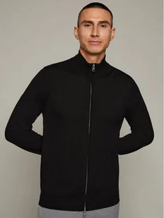 Matinique Kardigan 30204879 Czarny Regular Fit - Swetry męskie - miniaturka - grafika 1