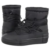 Botki damskie - Botki Vulc Flatform Snow Boot Wn Triple Black YW0YW01591 0GJ (CK580-a) Calvin Klein - miniaturka - grafika 1