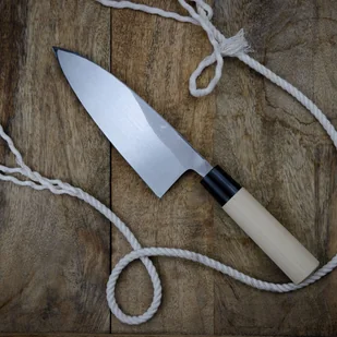 Ittetsu Forge Shirogami#2 Nóż Deba 16,5 cm - Noże kuchenne - miniaturka - grafika 5